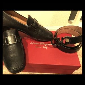 Salvatore Ferragamo shoes &  Ferragamo Belt